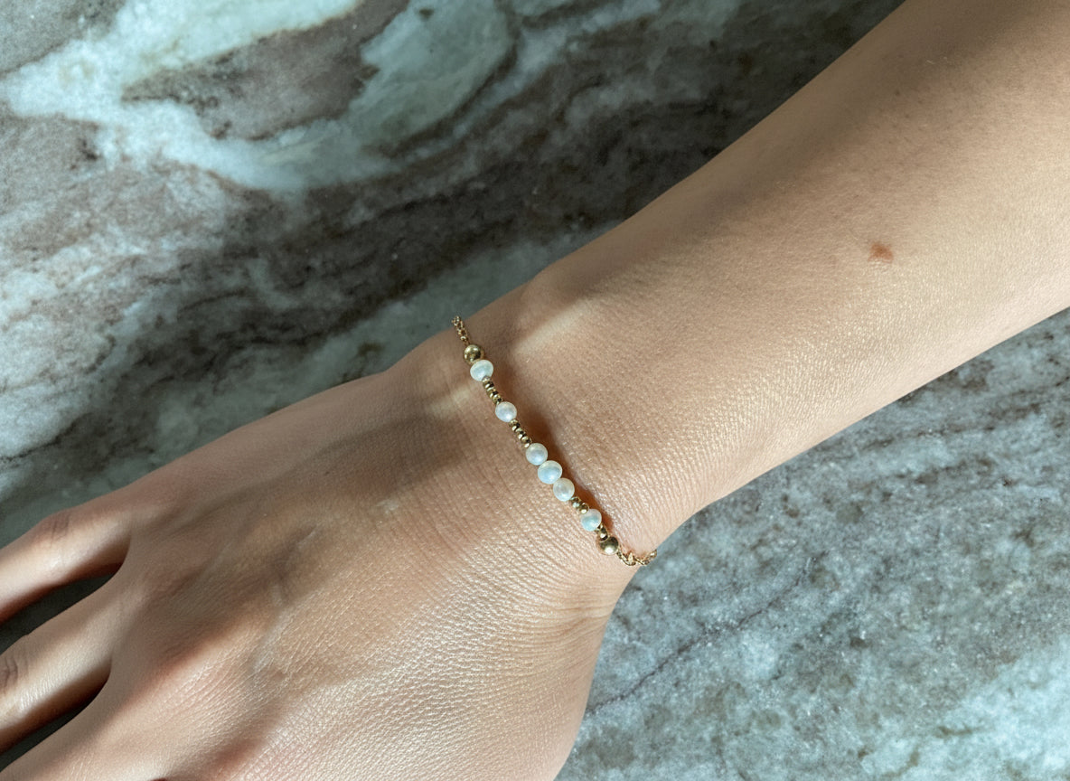 Morse Code Love U Bracelet