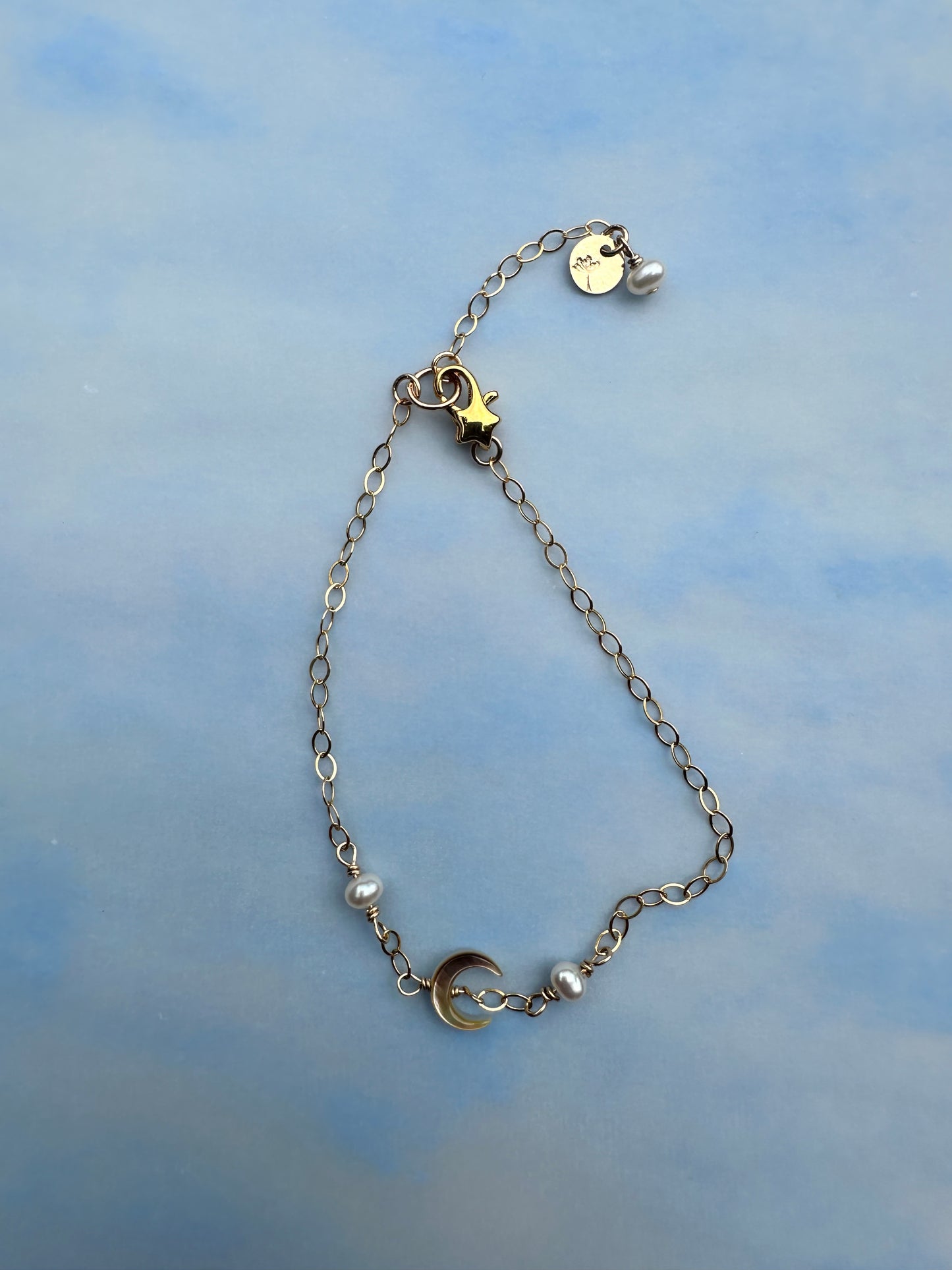 Petite To The Moon & Back Bracelet