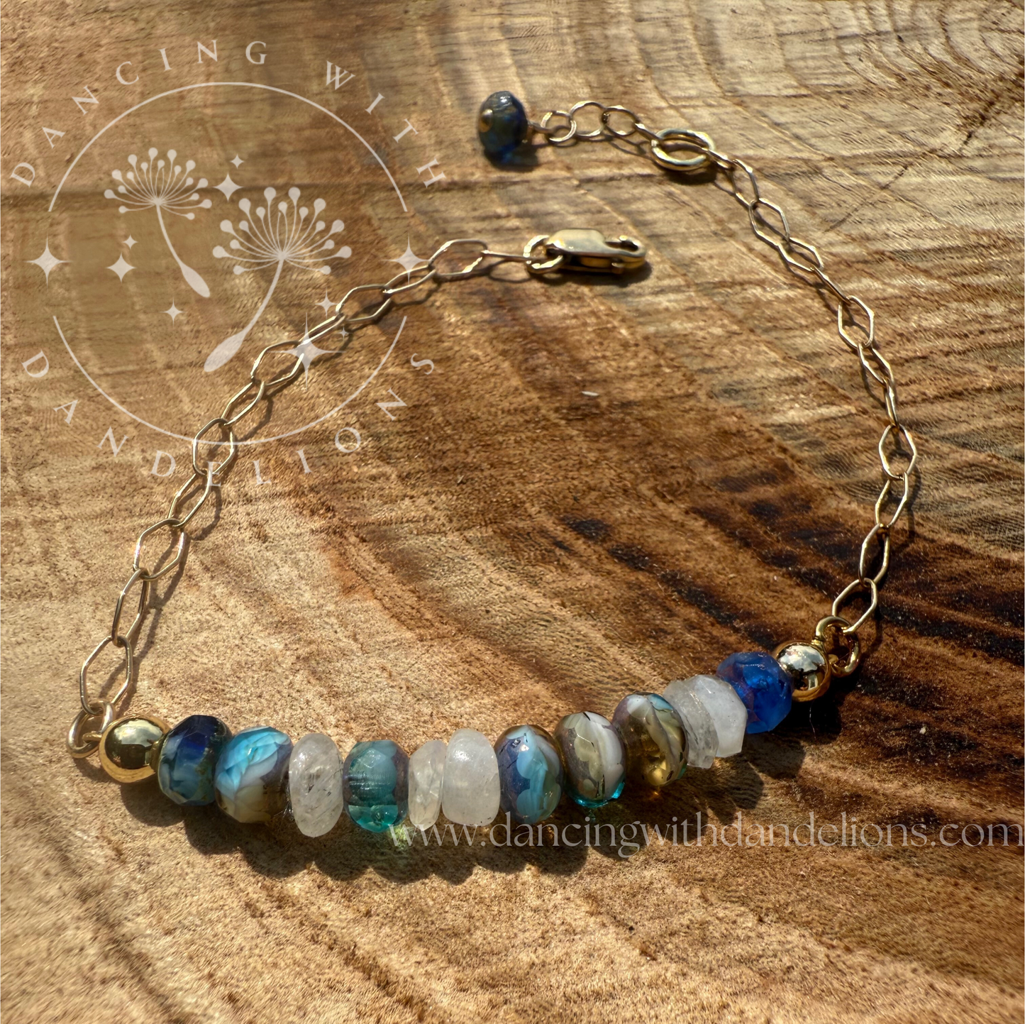 Peace Morse Code bracelet