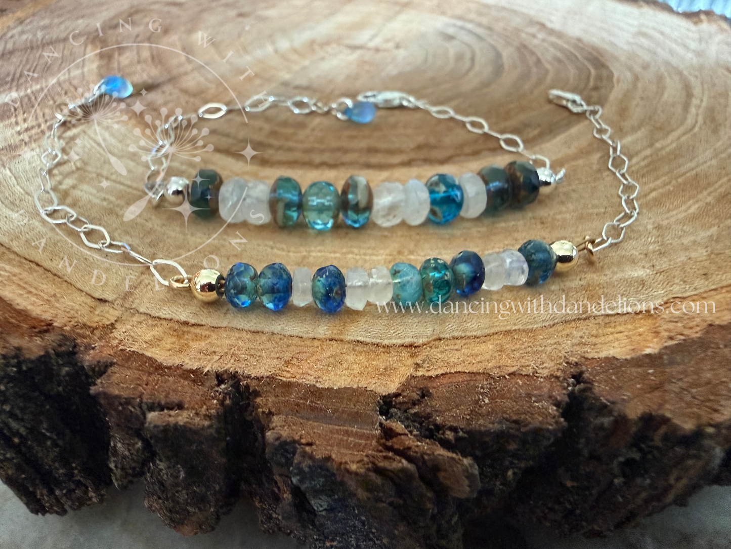 Peace Morse Code bracelet