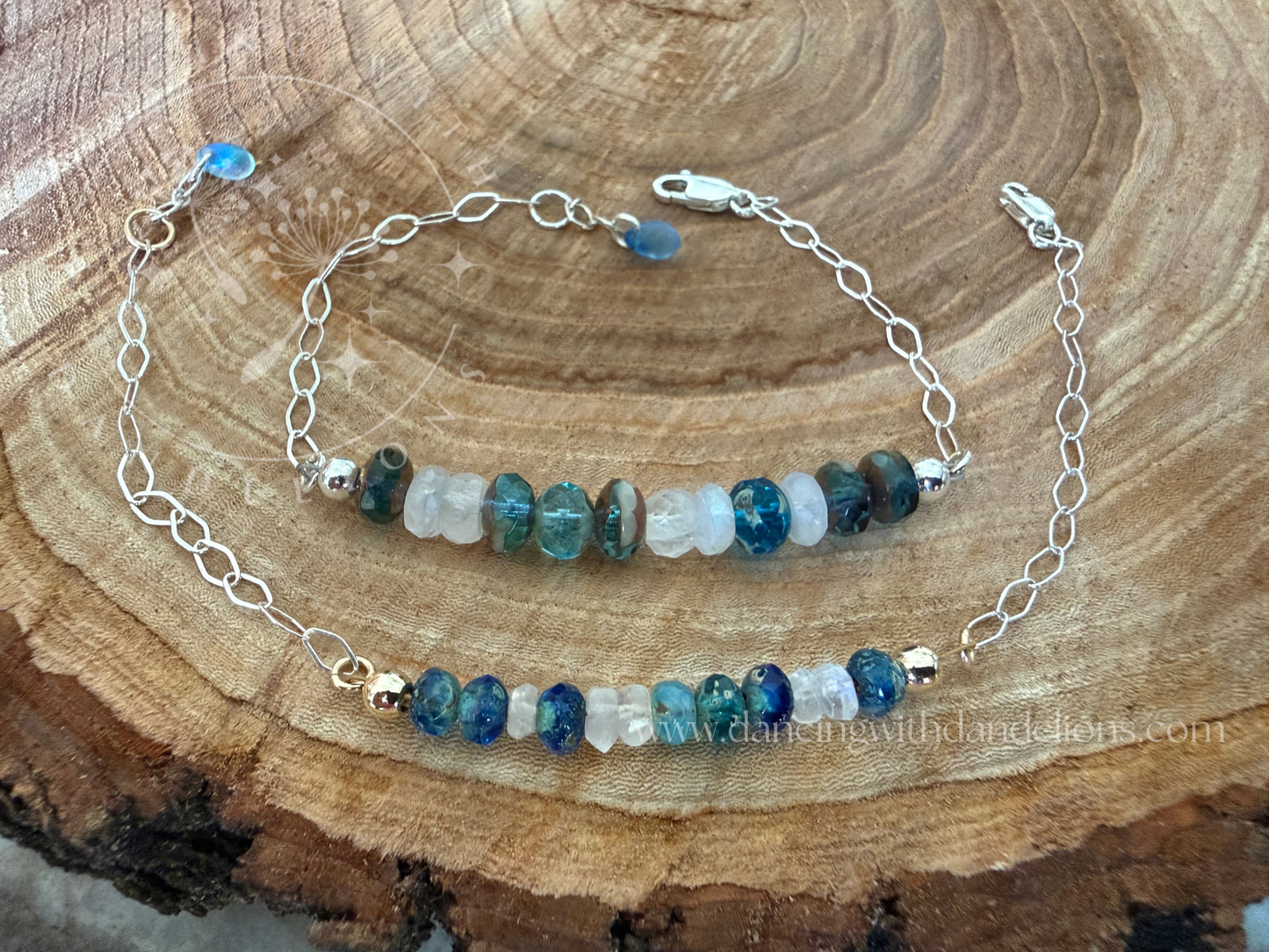 Peace Morse Code bracelet